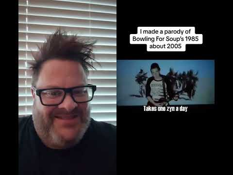 Bill #2005 this is wonderful! Go watch the whole thing!! #parody #parodysong #1985 #bowlingforsoup19