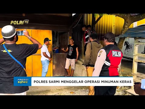 POLRES SARMI MENGGELAR OPERASI MINUMAN KERAS