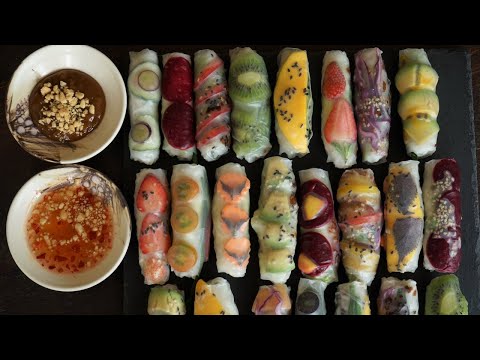 Mini rouleaux de printemps vegan