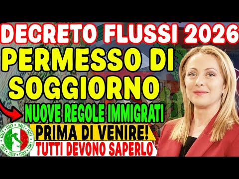 Lavoro in Italia 2026 🇮🇹 Nuove Regole per Immigrati – Tutti Devono Sapere