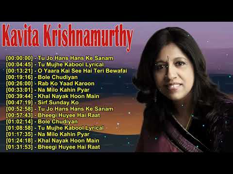 Kavita Krishnamurthy - Most Iconic Playback Moments