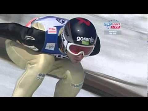 Robert Kranjec 224.5m Planica 2011 Second Competition