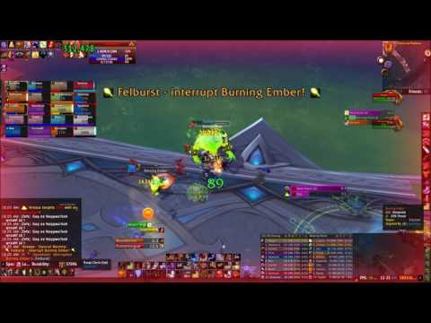 Mythic Krosus Kill by Death Penalty (Enhance Sham and Frost Mage PoV)