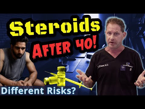 Steroids After 40! Understanding the Risks
