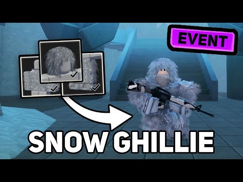 Where to find the SNOW GHILLIE in Apocalypse Rising 2 (Roblox)