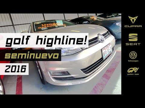 GOLF HIGHLINE DSG SEMINUEVO 2016