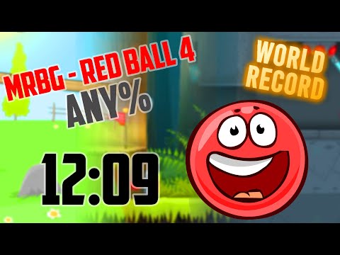 (FWR) [12:09] All Red Ball 4 Flash Volumes Speedrun - Any%