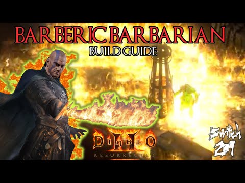 The Rise Of The Phoenix, The BarBeric Build Lives! - Diablo 2 Resurrected