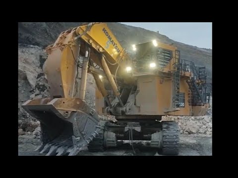 Komatsu PC4000 Excavator | #Shovel Electric Excavator PC4000 #komatsu #PC4000