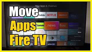 How to Move Apps to Favorites & Homescreen on Amazon Fire TV (Fast Tutorial)