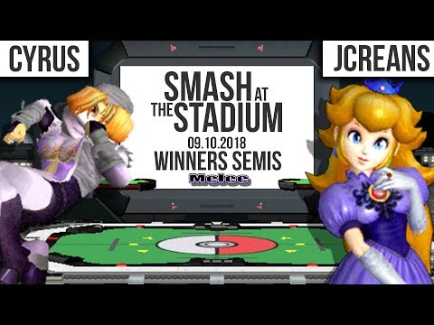 Cyrus (Sheik) vs. JcReans (Peach) - Winners Semis - Smash at The Stadium 09.10.2018