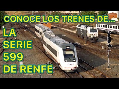 📽️Renfe's 599 Series trains, the main diesel railcars of Renfe Media Distancia