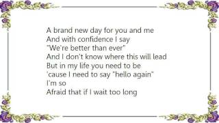 Hoobastank - Hello Again Lyrics