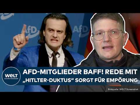 AFD IN GIEßEN: "Sind Sie ein Verfassungsschutz?" Diese Rede macht sogar AfD-Mitglieder sprachlos!
