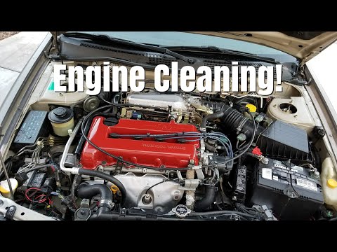 How To Clean Your Engine Using A Power Washer!