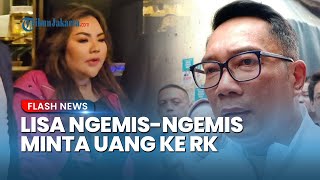 Lisa Mariana Ngaku Sampai Ngemis-ngemis Minta Jatah Hidup ke Ridwan Kamil
