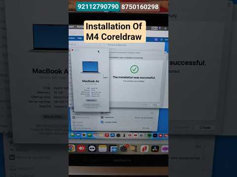 Coreldraw available for MacBook Intel series #M Series #how to download Coreldraw #full version