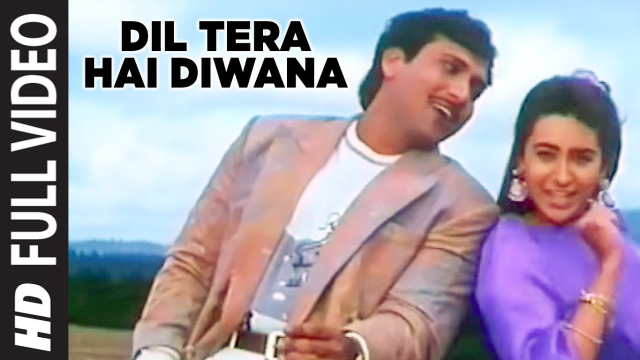 Dil Tera Hai Diwana Lyrics | Muqabla | Abhijeet, Anuradha Paudwal | Dilip Sen Sameer Sen