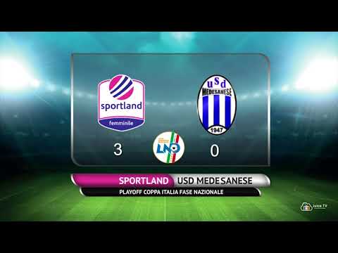 ANDATA PLAYOFF COPPA ITALIA   Sportland  vs USD Medesanese