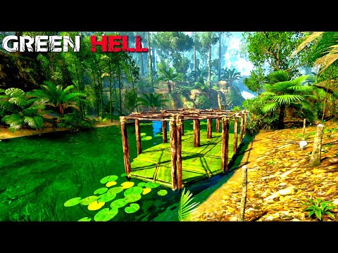 Floating Water Base New Builders Update Test | Green Hell Gameplay | Part 3