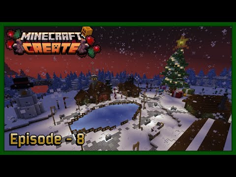 Insane Build!! Finishing Arctic Village - Minecraft Ep. 8