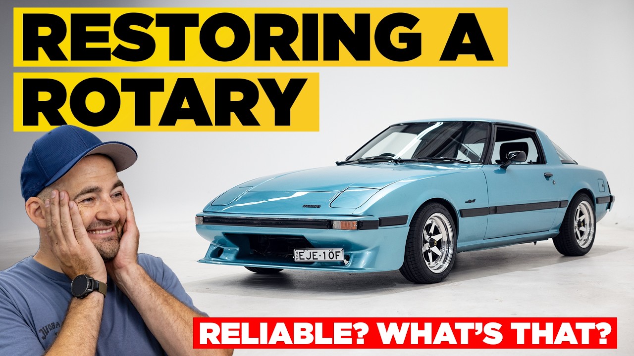 EFI Converting my 80's RX7 [Full Build]