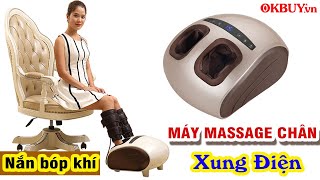 Video giới thiệu máy massage chân đa năng cao cấp Puli PL-8888 - Xoa bóp túi khí và kích thích xung điện