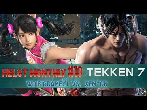 TEKKEN 7 - WD BigDame21 (XiaoYu) vs. XEM-OR (Devil Jin) Helst Monthly #10 [4k/60fps]