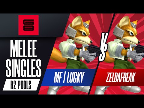 Zeldafreak vs. MF | Lucky - Melee Singles R2 Pools - Genesis 8