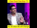 One Goal One Day Try 30 Days Life Will Change UjjwalPatni Sandeepmaheshwari Shorts