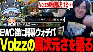【EWC本番】Volzzの異次元の返しにたまらず語りだすむかいｗｗ【ALGS/Apex/エーペックス/むかい】