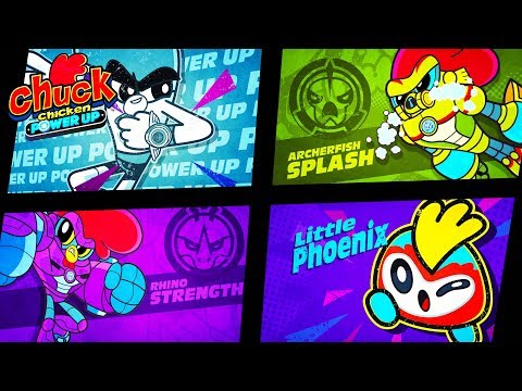 Chuck Chicken Power Up Special Edition - Most interesting - Superhero cartoons  - Action Cartoon