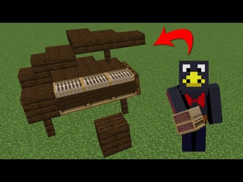 I made a Piano in Minecraft and Played On It!