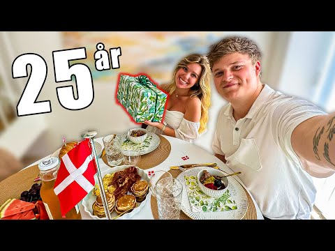 Amanda's 25 års fødselsdag