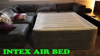 Intex  Dura-Beam Plus Airbed with Built-in Electric Pump Review