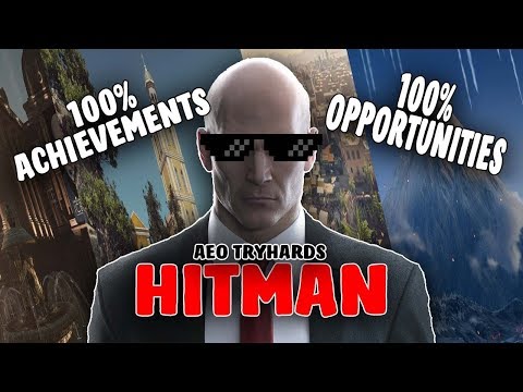 100% Achievements on Hitman! Getting all the things!
