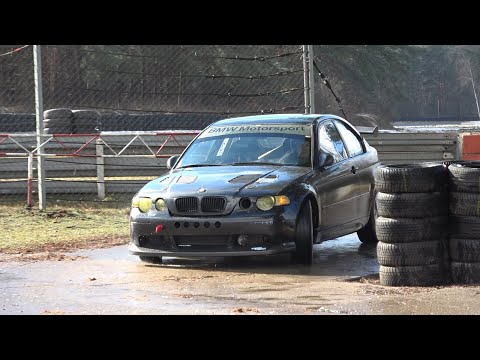 Patryk Groblewski, BMW E46 330ti - III SuperOES Tor Poznań - 11.03.2023