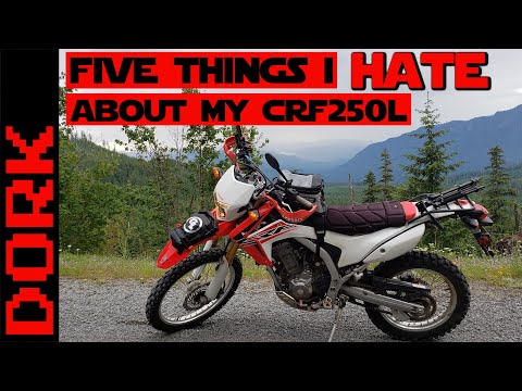 Five Things I HATE About My Honda CRF 250L: A One-Sided Honda CRF250L Review