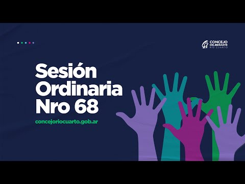 Sesión  N° 69 Parte 2 - Concejo Deliberante de Río Cuarto 2025 - Directo