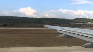 preview picture of video 'Izmir Airport, Turkey - taxi to runway'