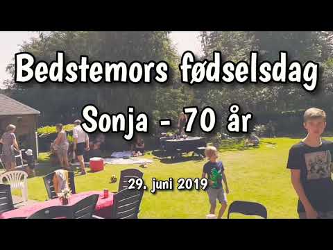Bedstemors 70 års fødselsdag 2019