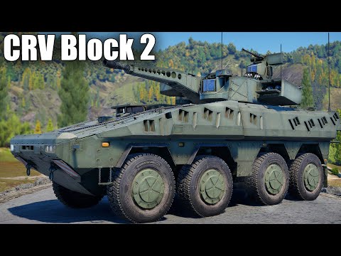 БЫСТРЫЙ ОБЗОР НОВОГО КОЛЕСНИКА CRV Block 2 | War Thunder Зимний Концерт