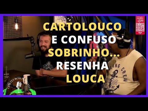 CARTOLOUCO E CONFUSO SOBRINHO  - GUEPARDO CORRE MAIS DE 800 KM/H | CORTES BOM PODCAST |