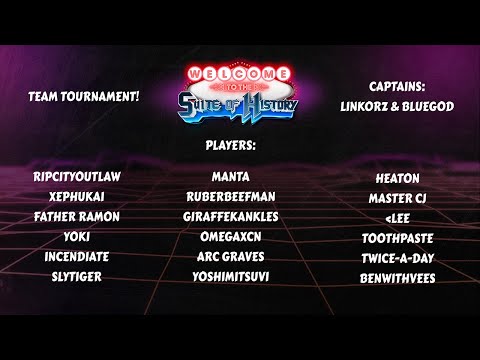 The Suite of History: SoulCalibur VI team tournament @ EVO 2022. Team BlueGod vs. Team Linkorz