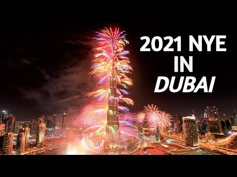 Watch Dubai's Stunning 2021 New Year Fireworks