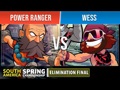 Power Ranger VS Wess - Elimination Final - SA - Brawlhalla Spring Championship 2022
