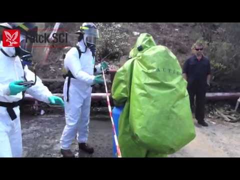 Falck SCI practica riscuri chimice pompieri falck romania