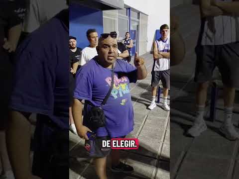 José Mansur habló con hinchas de Godoy Cruz tras las elecciones