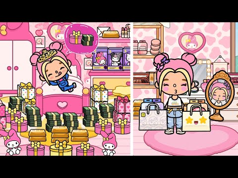 Rich Girl Loses All The Money After Her Parents Leave | Toca Life Story | Toca Boca