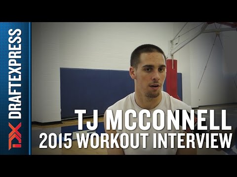 TJ McConnell 2015 NBA Draft Workout Interview